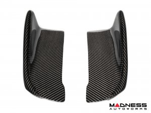 Alfa Romeo Giulia Side Skirt Flaps - Carbon Fiber - Stile Italia